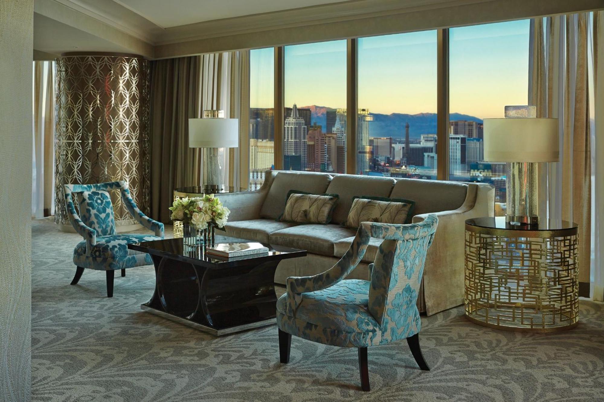 Presidentiële Suite met Uitzicht op de Strip
